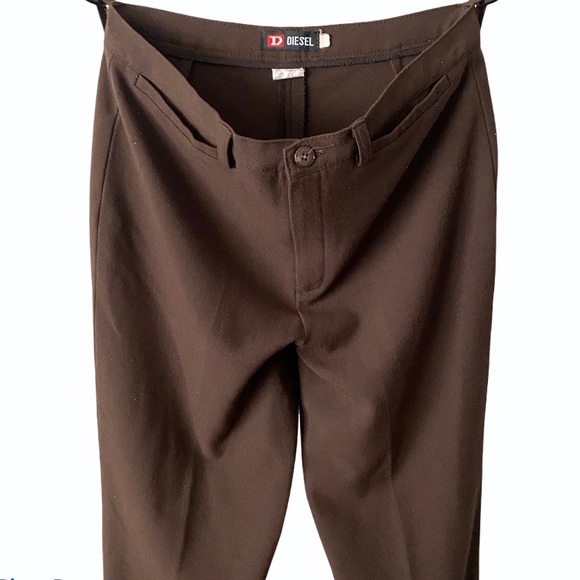Diesel | brown polyester dress pant - Picture 2 of 6